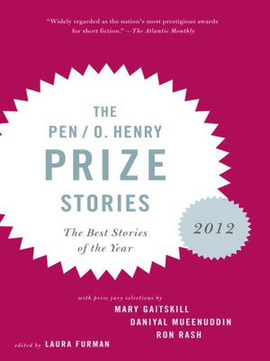 cover image of The PEN O. Henry Prize Stories 2012